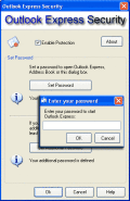 Screenshot of Outlook Express Security 2.397