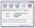 Screenshot of MYOB Password Recovery 1.0M