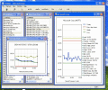 World stocks ticker with diagrams and lists