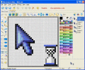 Screenshot of Sib Cursor Editor 3.13