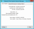 Network server time synchronization software.