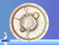 Screenshot of 7art Zodiac Clock ScreenSaver 1.5