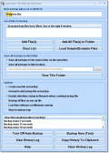 Periodically backup any set of files.