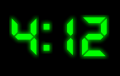 Digital Clock Screen Saver