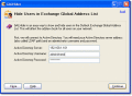 Hide users in Exchange Global Address List