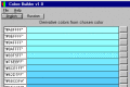 Formation of sets of  palettes for web-design