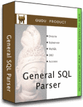 Screenshot of General SQL Parser .NET version 1.10.6