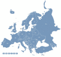 Europe Flash Map Locator for websites