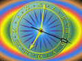 Screenshot of Lucent Clock ScreenSaver 2.6