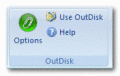 Screenshot of OutDisk FTP for Outlook 4.62.15