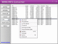 Screenshot of WMA WMV ASF MP3 Converter 2.1.791