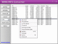 Convert between WMA, MP3 and WAV formats.