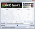 Screenshot of Audio to MP3 Converter 2.3