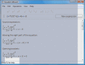 Screenshot of Equation Wizard 1.2