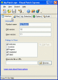 Screenshot of Visual Patch Express 1.0