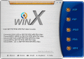 Screenshot of WinX IPOD 3GP PSP PDA MP4 Video Converter 3.5.60