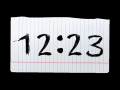 Screenshot of Blot Clock ScreenSaver 2.3