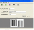 Screenshot of PackPal Barcode Generator 1.2