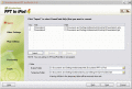 Screenshot of Wondershare PPT to iPod 4.7.0