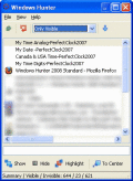 Screenshot of Windows Hunter 2008 Standard 1.0.0.8