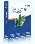 Screenshot of DWG to TIFF Converter 2.0