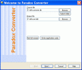 Convert Paradox files to DBF, XLS, XML, CSV