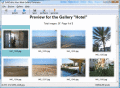 Program creates profetional web gallery