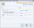 Screenshot of MSSQL to MySQL Migration Tool 2.0.1.5