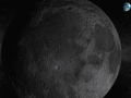 Screenshot of Solar System - Moon 3D screensaver 1.3