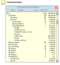 Show subfolder sizes.