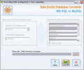 Screenshot of MSSQL to MySQL Conversion Software 2.0.1.5