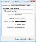Screenshot of LogonExpert 5.0