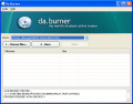 Screenshot of DaBurner 1.0