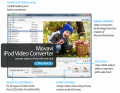 Screenshot of Movavi iPod Video Converter 6.0.1
