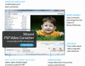 Screenshot of Movavi PSP Video Converter 1.0.0.1