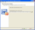 Screenshot of Word Recovery Toolbox 1.0.8