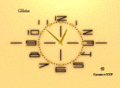 Screenshot of 7art USSR Clock screensaver 2.6