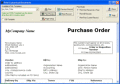 Screenshot of Purchase Order Organizer Pro 3.2