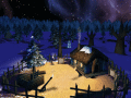 Screenshot of Fairy Christmas Day 3D Screensaver 1.0