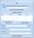 Print many Outlook email messages.