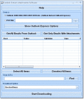 Screenshot of Outlook Download Multiple Attachments Software 7.0