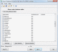 Export Database saves tables to Excel docs