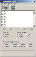 Screenshot of AMR Converter Pro 4.0
