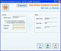 Screenshot of MSSQL Conversion Software 2.0.1.5