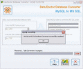 Screenshot of Convert MySQL DB To MSSQL 2.0.1.5