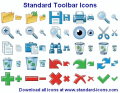 Screenshot of Standard Toolbar Icons 2008.3