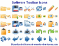 Stock toolbar icons for software designers