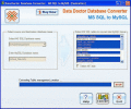 Download MSSQL to MySQL converter application