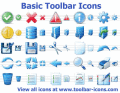 Screenshot of Basic Toolbar Icons 2015.1