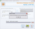 Download MySQL to MSSQL DB converter utility